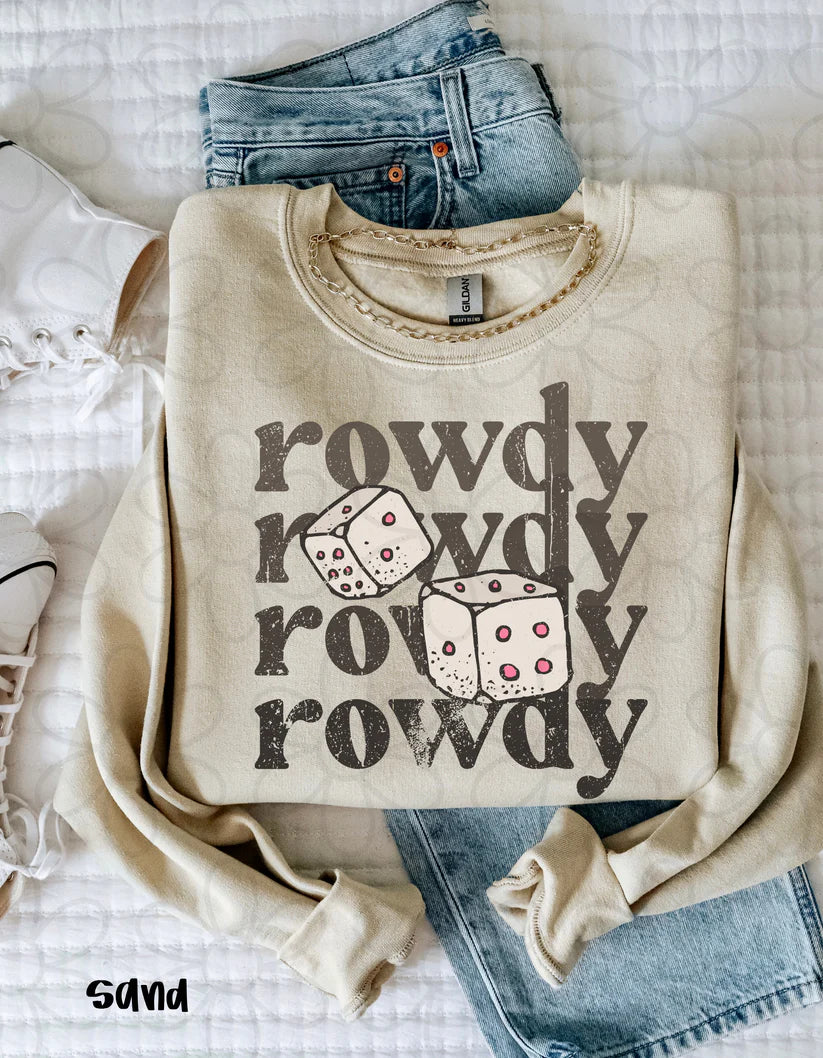 Rowdy DTF Transfer