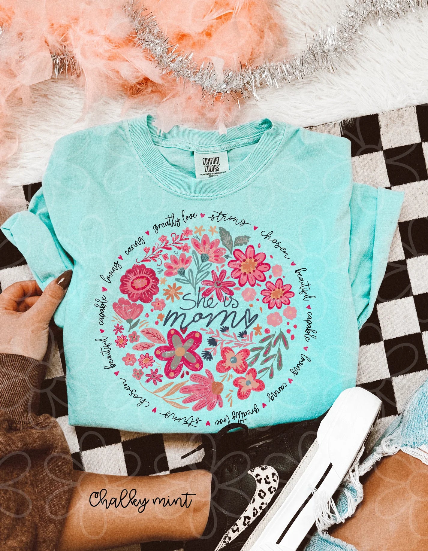 She Is Mom DTF Transfer