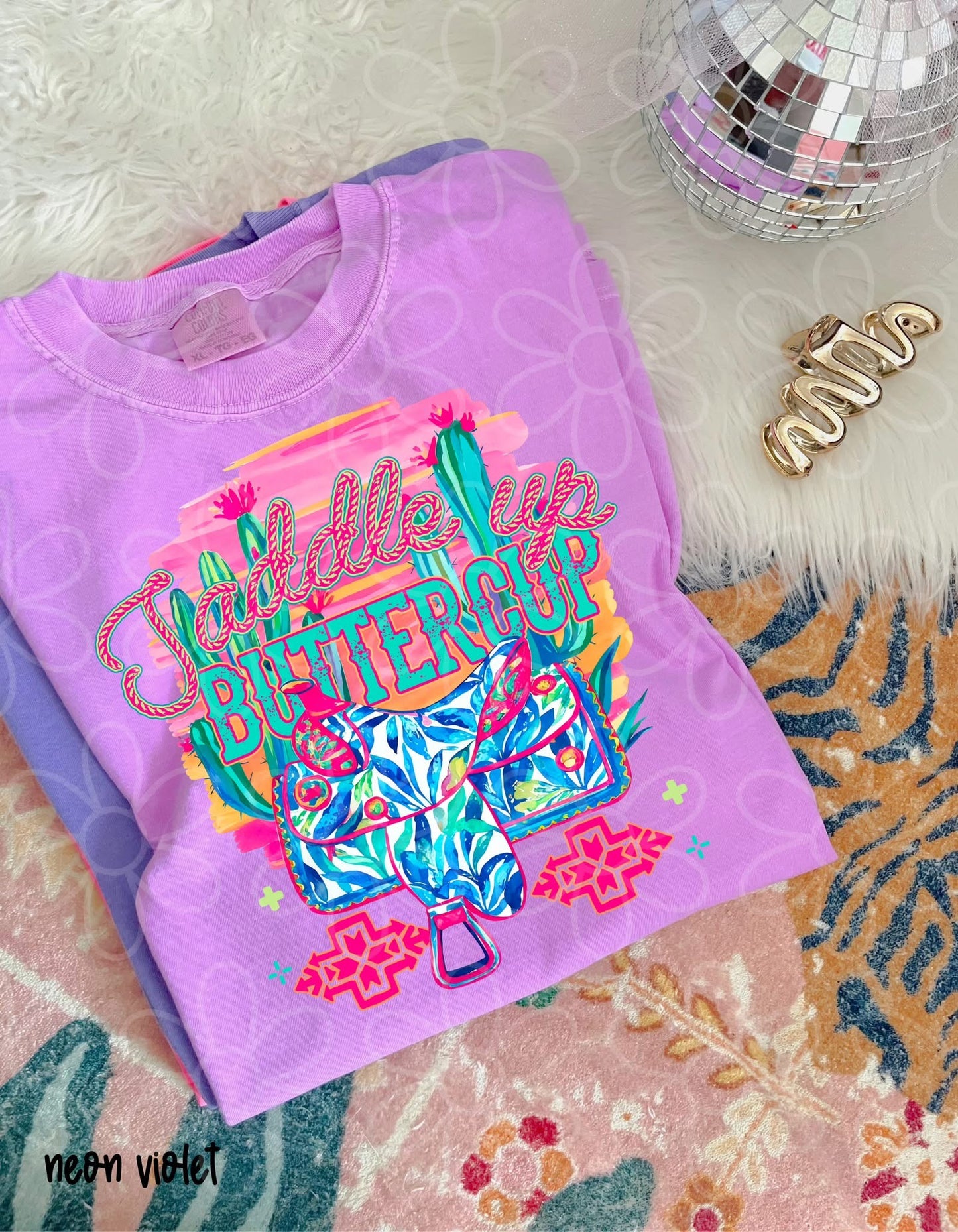 Saddle Up Buttercup Tee