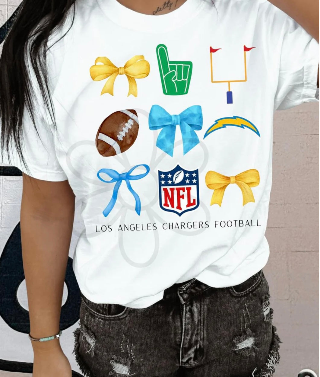 ’Los Angeles Chargers Football’ 🏈 DTF Transfer Only