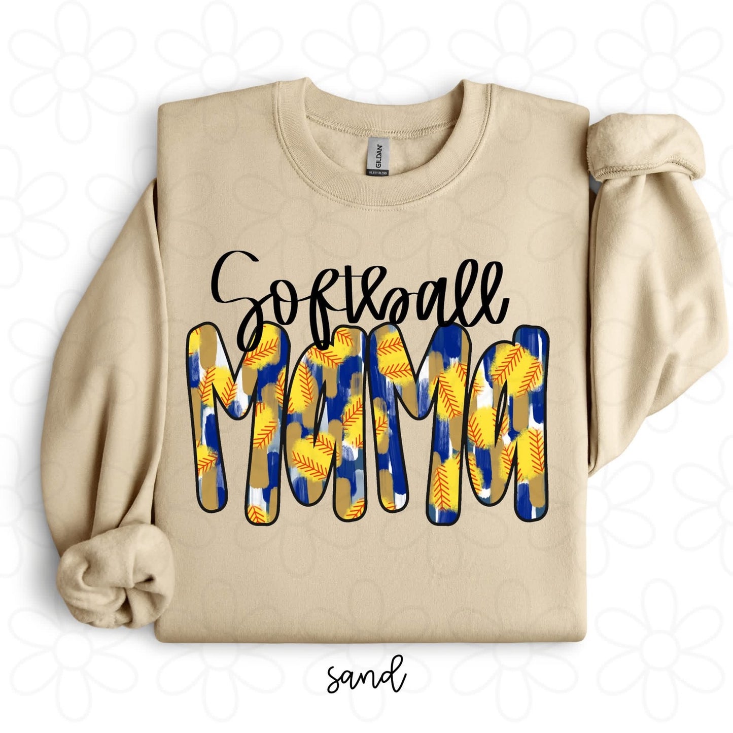 Softball MaMa DTF Transfer