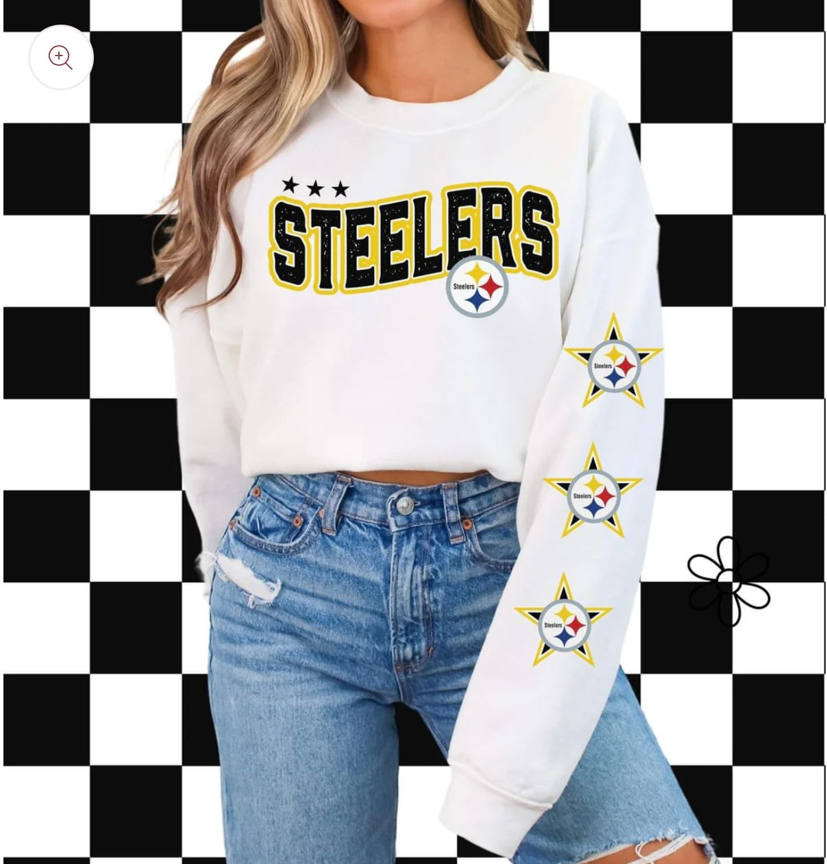 ‘Steelers’ Star Sleeves ⭐️ DTF Transfer