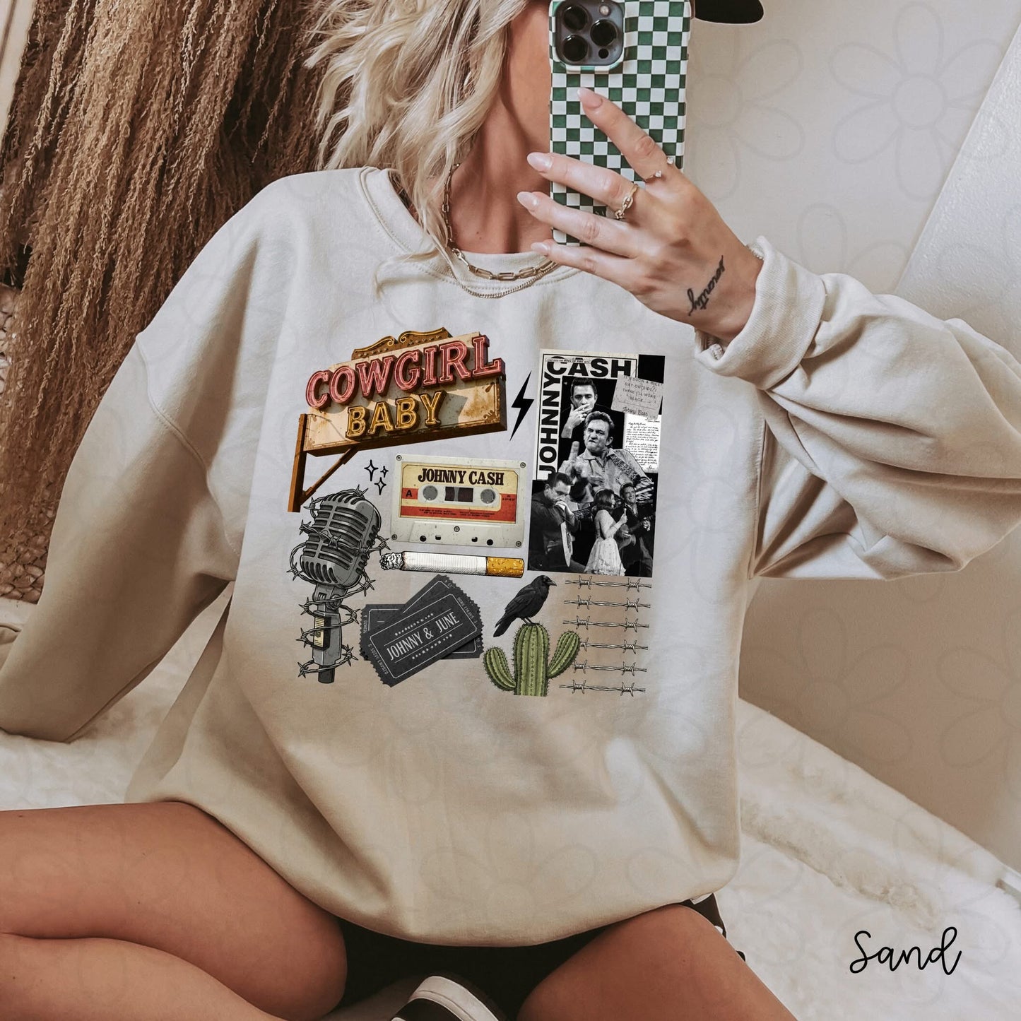 Cowgirl Baby DTF Transfer