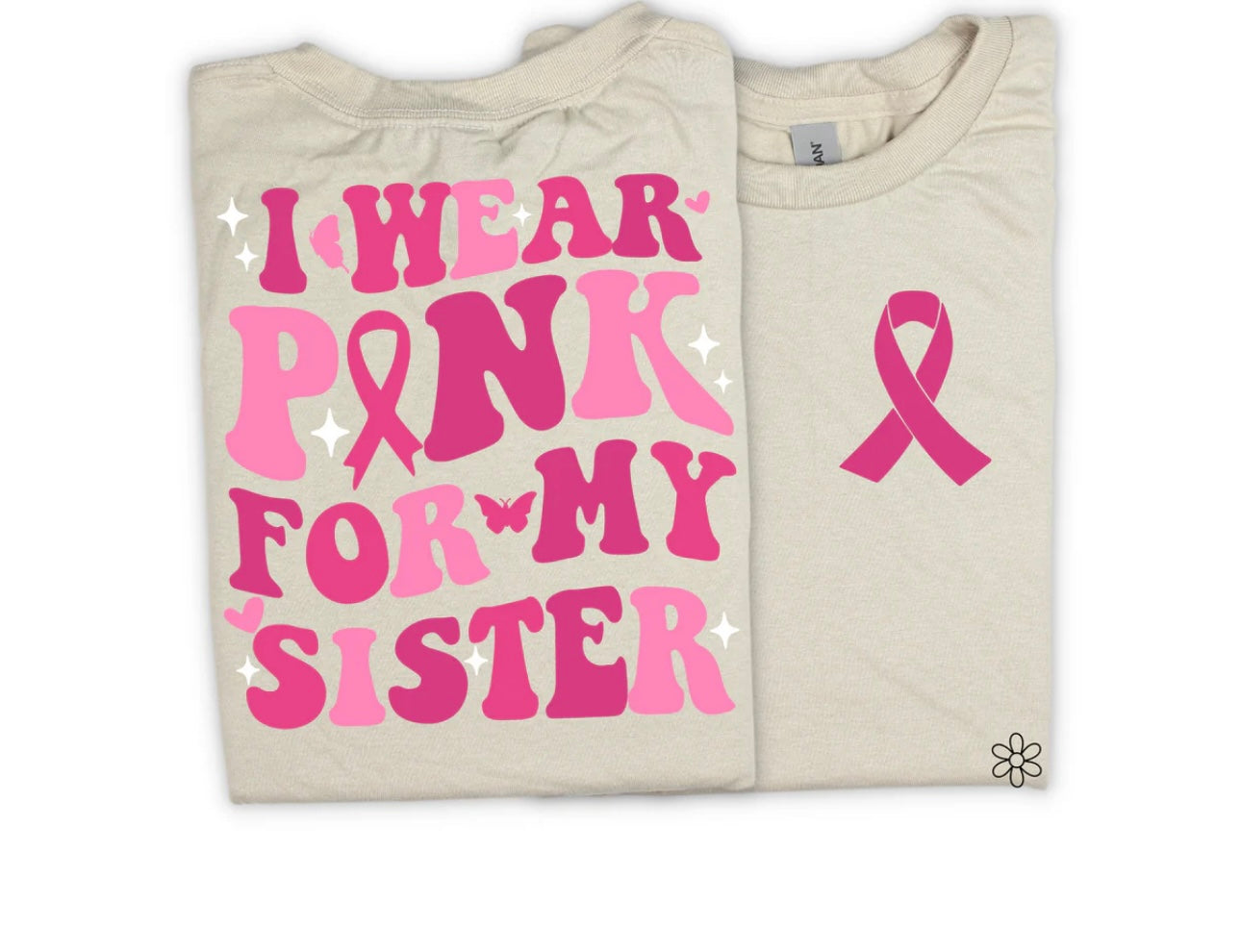 I Wear Pink For.. (Multiple Options no customs) DTF Transfer Only