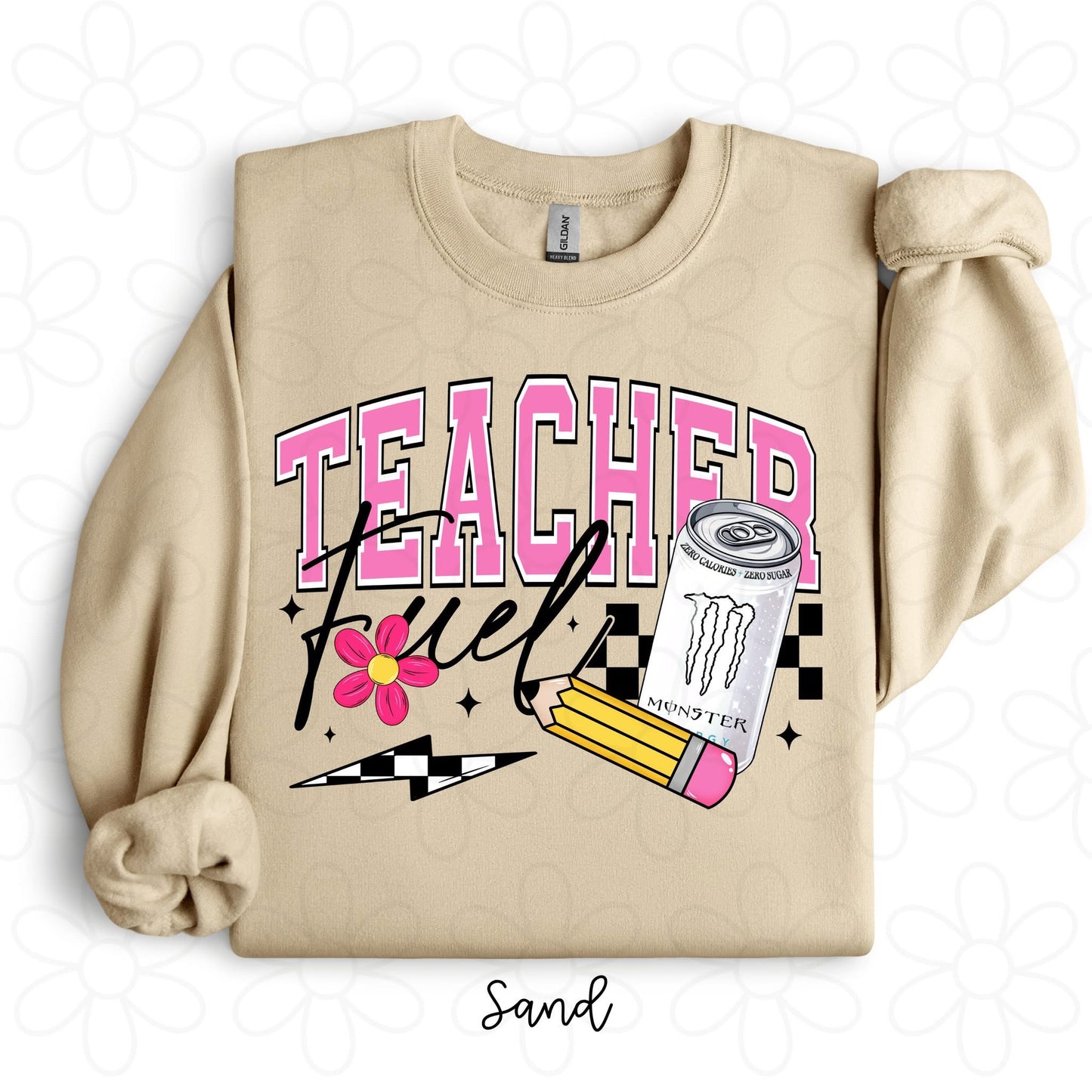 Teacher Fuel (Multiple Options NO CUSTOMS) DTF Transfer