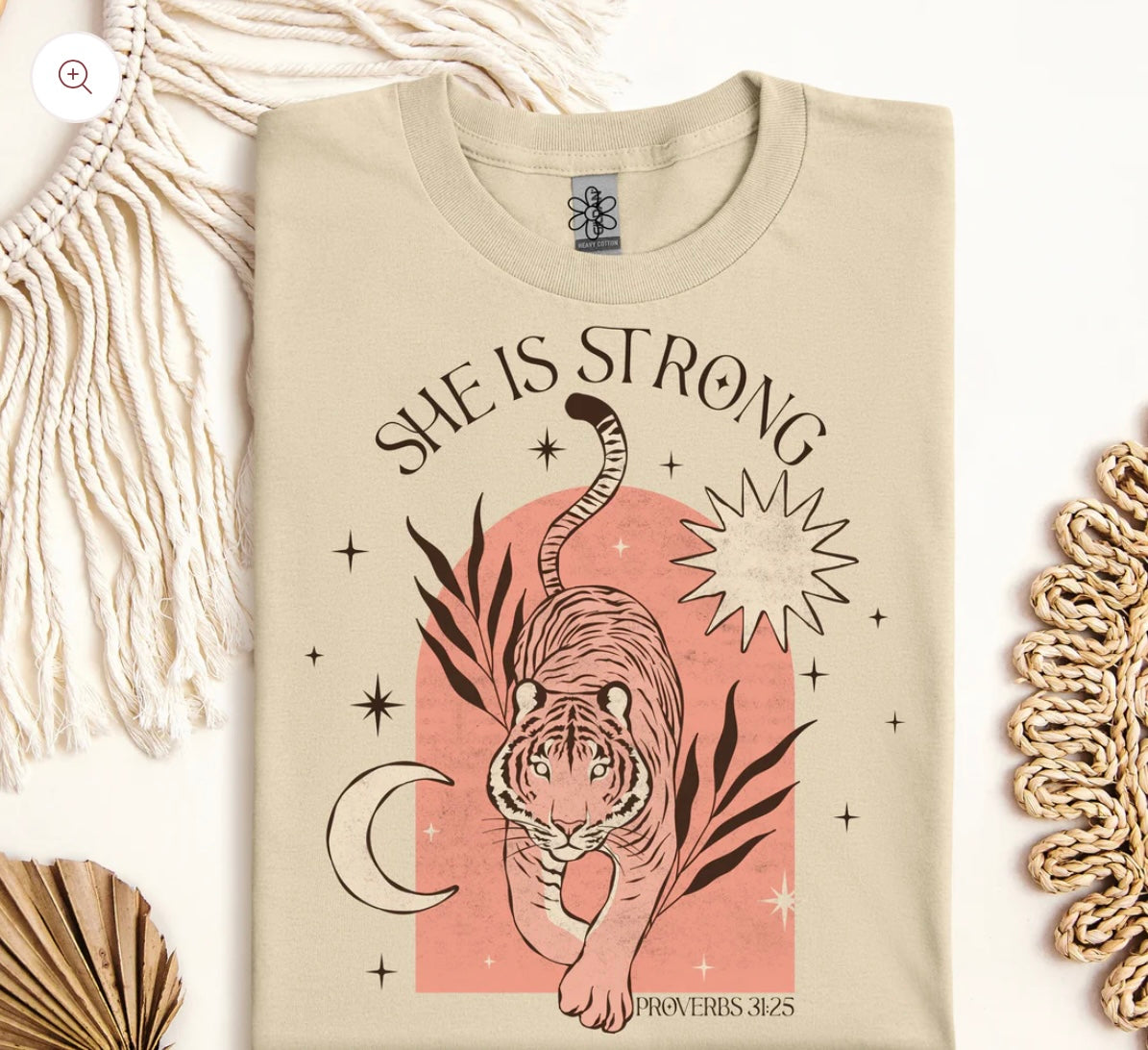 She is Strong DTF Transfer Only