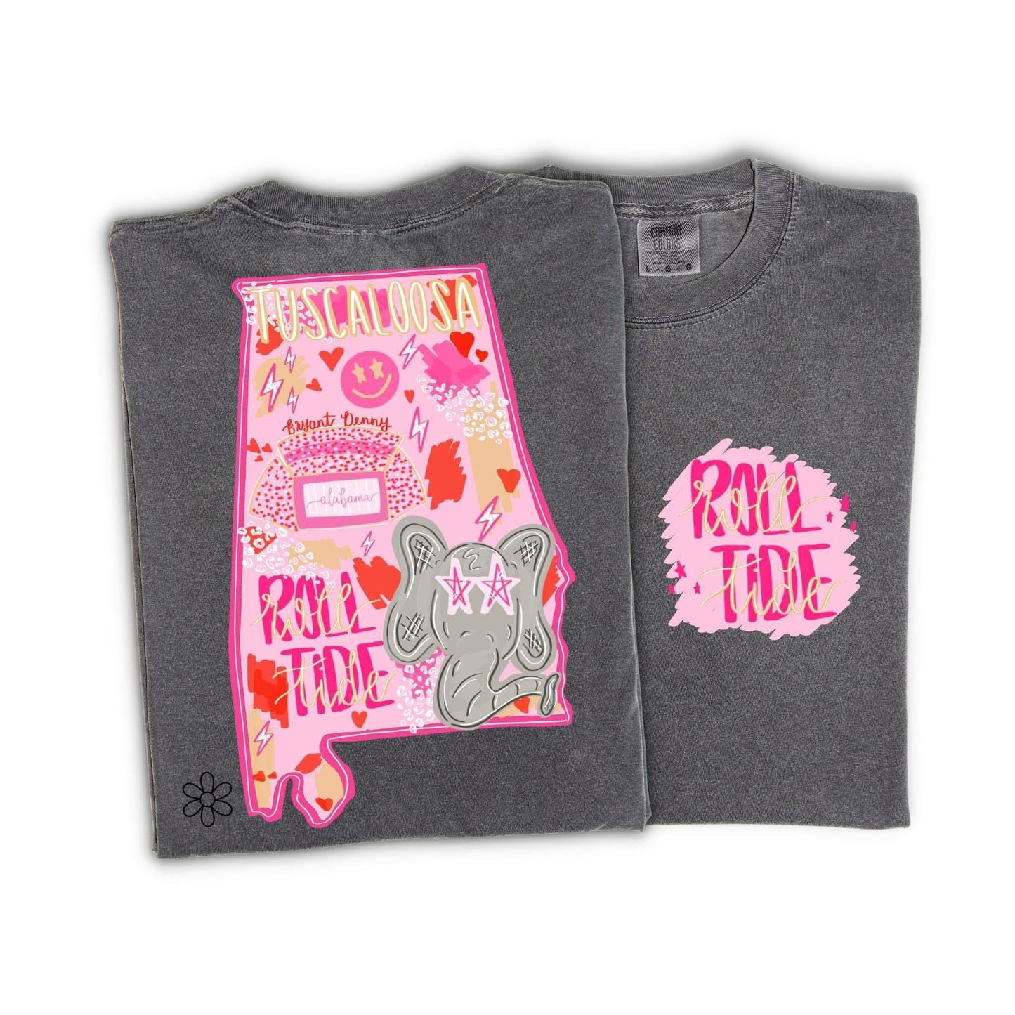 Preppy Roll Tide DTF Transfer Only