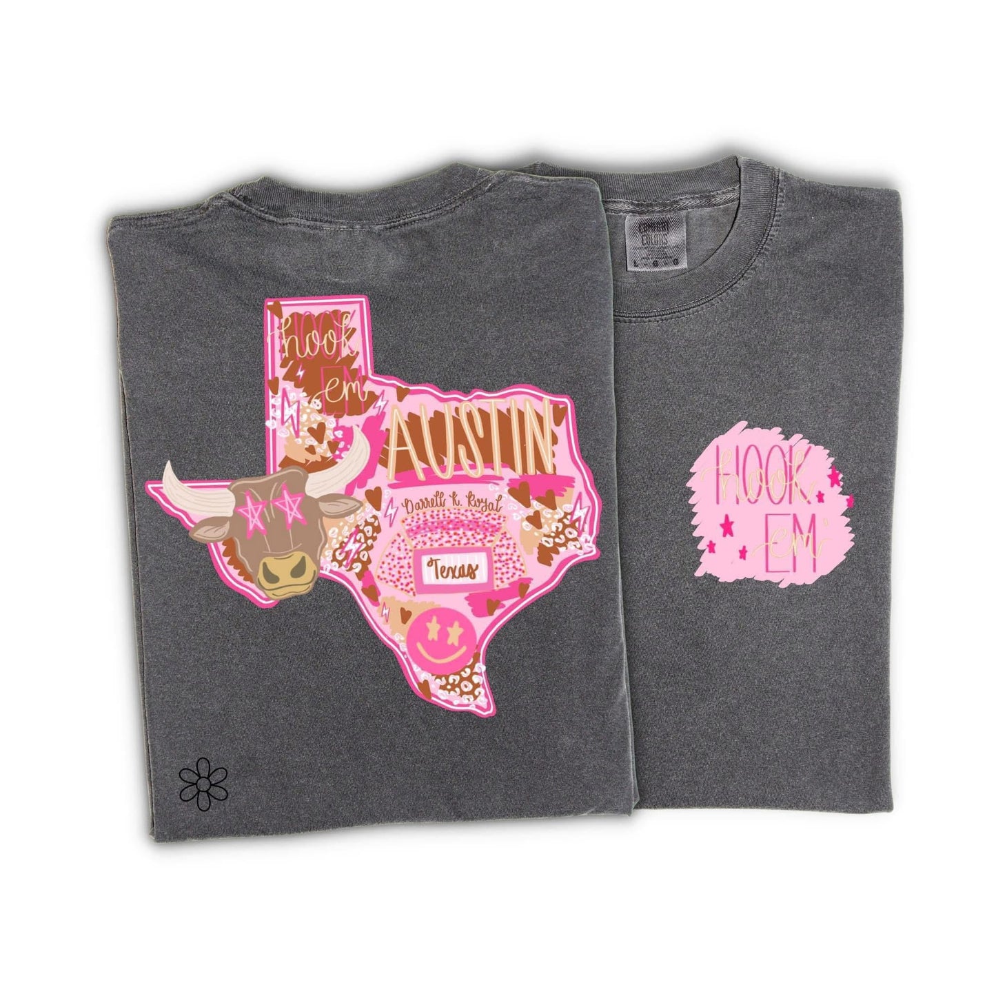 Preppy Hook Em DTF Transfer Only