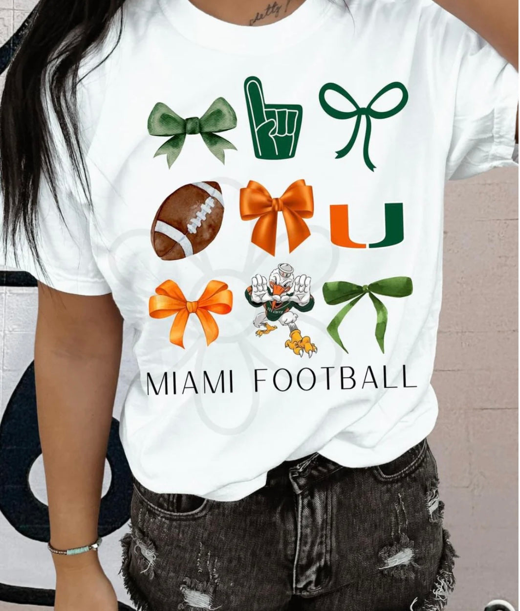 ‘Miami Football’ 🏈 DTF Transfer Only