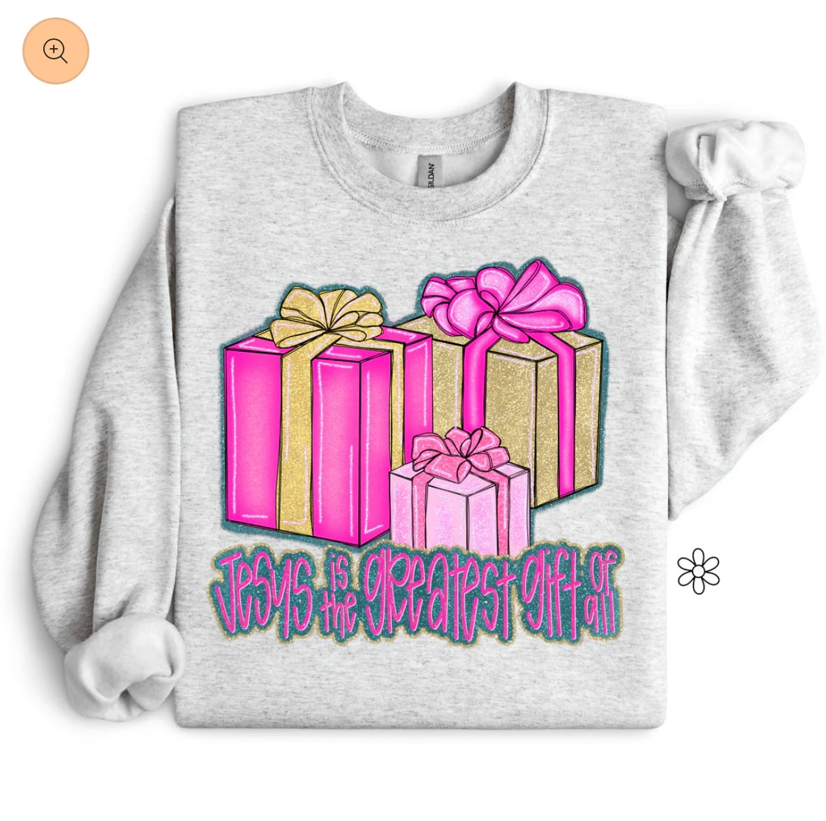 Glitter Jesus is the Greatest Gift of All Shirt