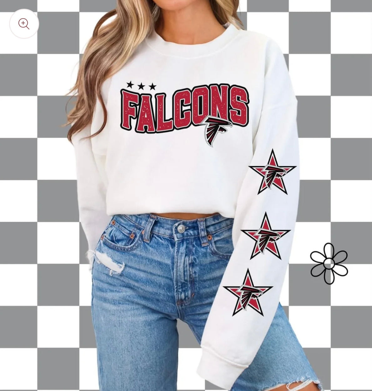 ‘Falcons’ Star Sleeves ⭐️ DTF Transfer