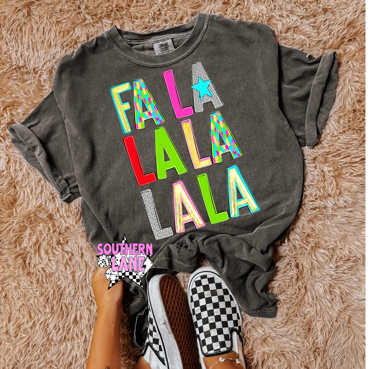 Fa La La La La La Long Sleeve Tee