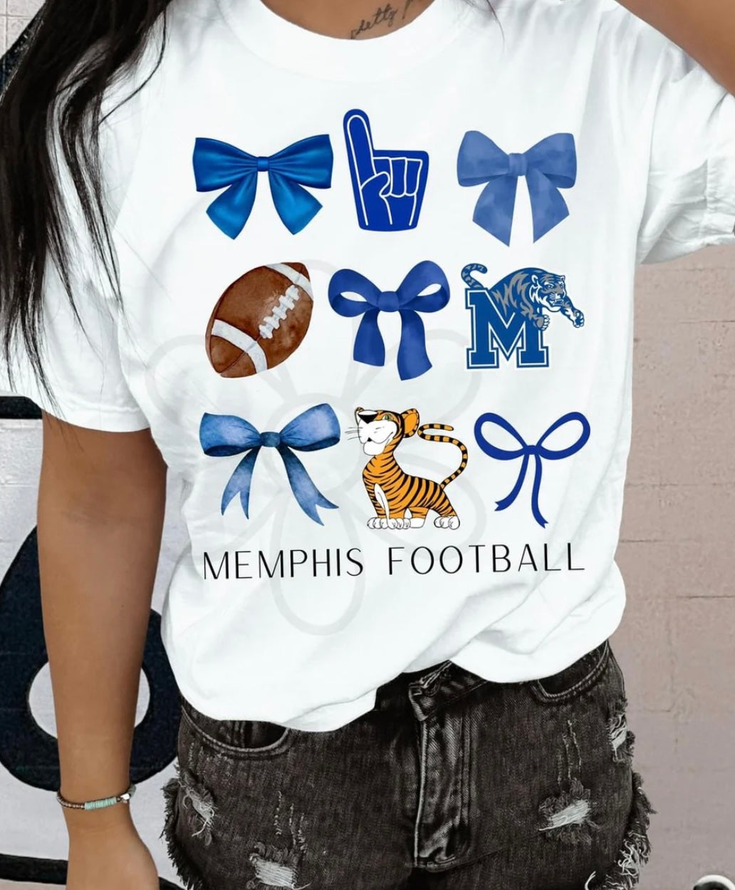 ’Memphis Football’ 🏈 DTF Transfer Only