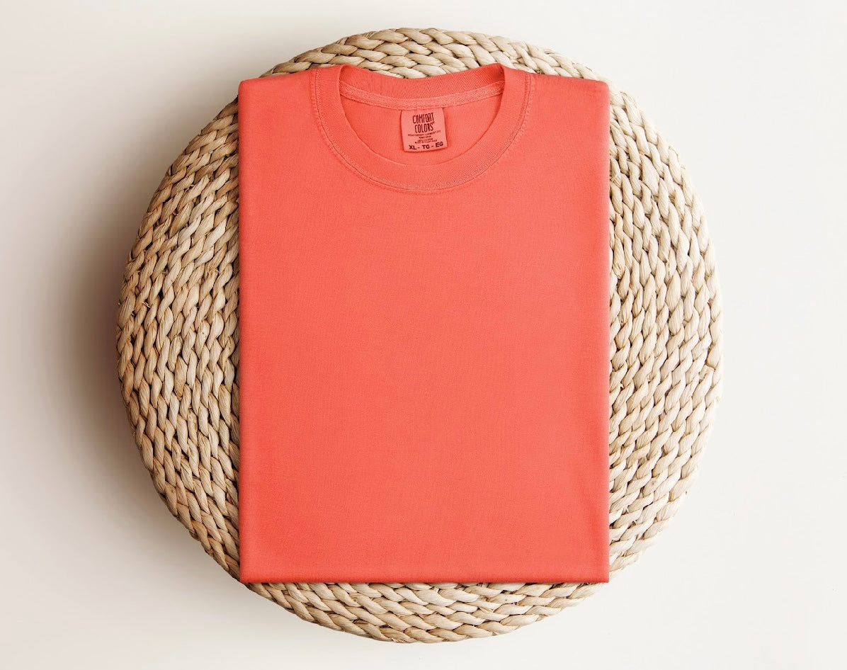 Bright Salmon Comfort Color 1717