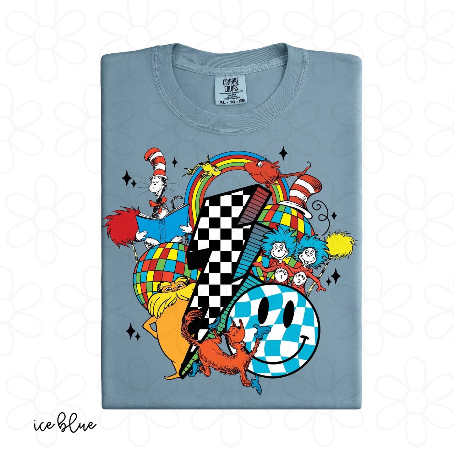 Dr Seuss Collage DTF Transfer