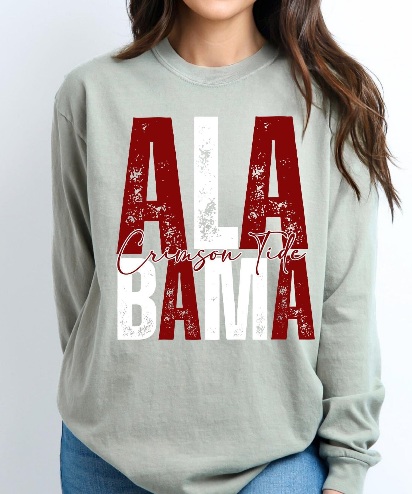 Alabama Distressed Tee
