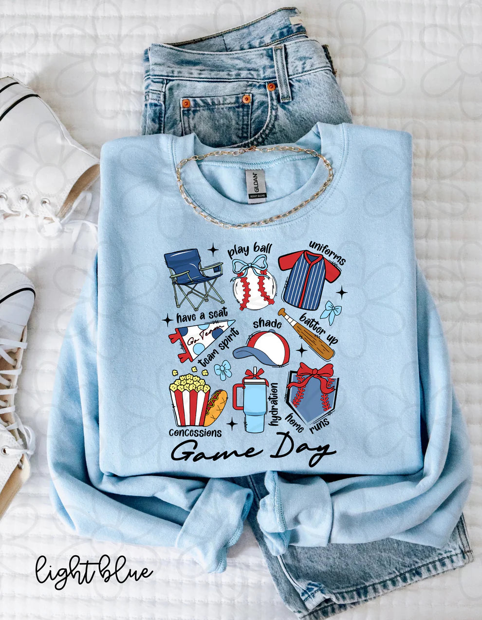 Baseball Game Day Coquette DTF Transfer