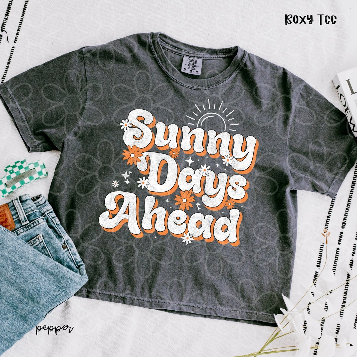 Boho Sunny Days Ahead DTF Transfer