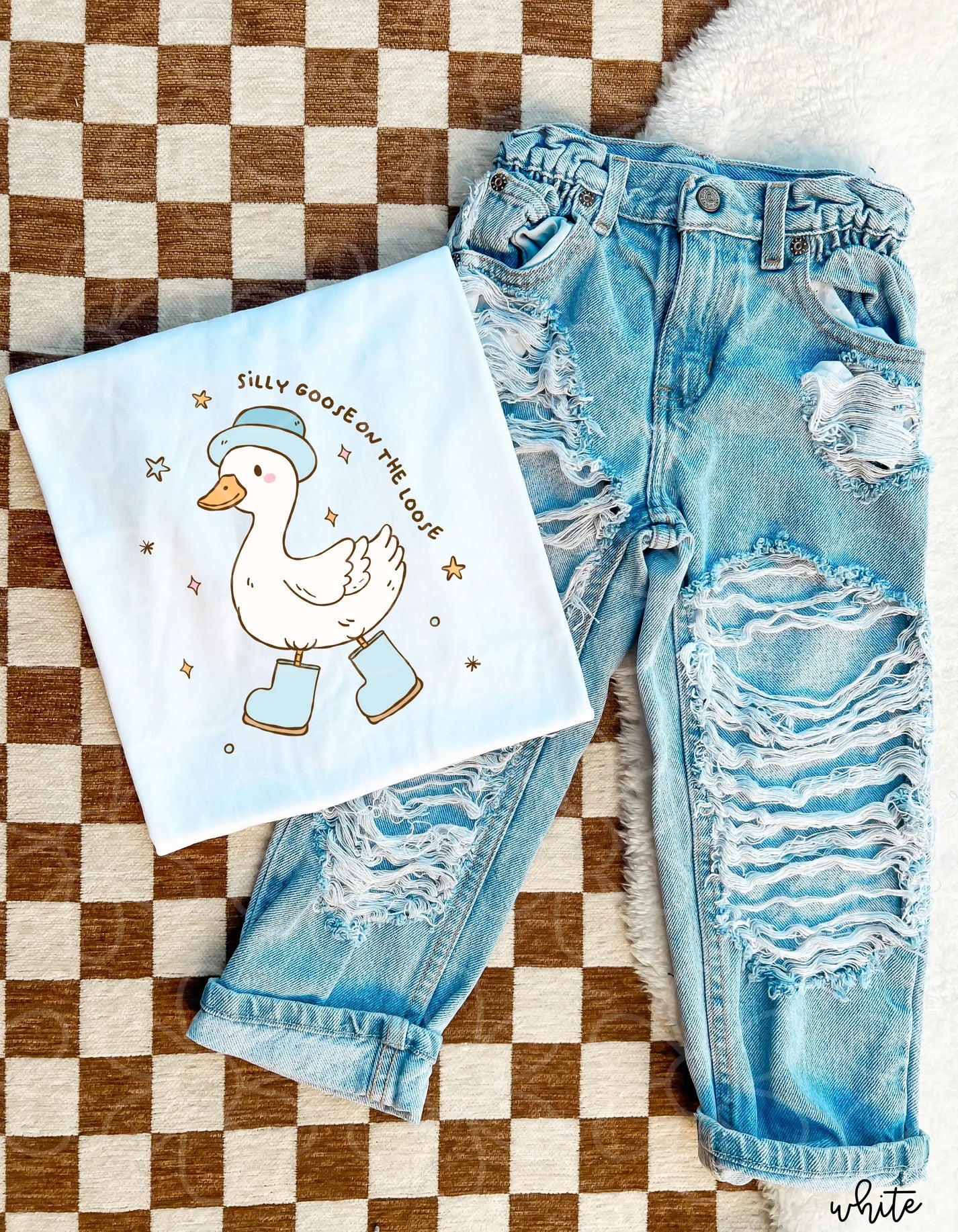 Boy Silly Goose On The Loose DTF Transfer