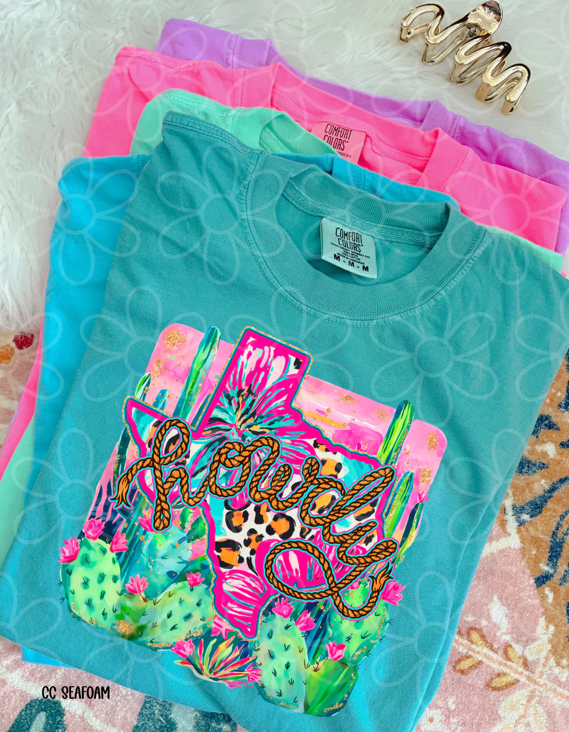 Bright Howdy DTF Transfer