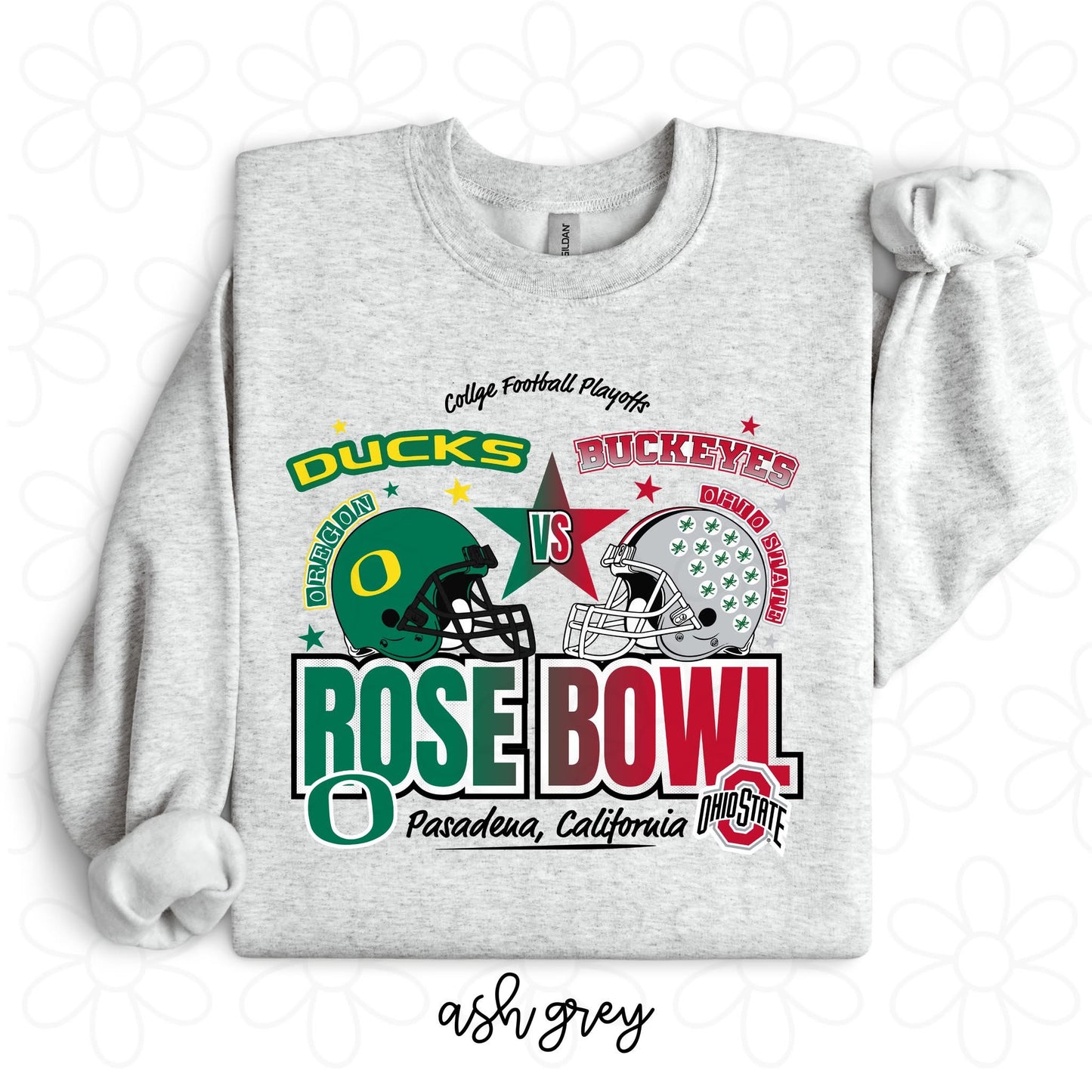 Ducks VS Buckeyes Rose Bowl DTF Transfer