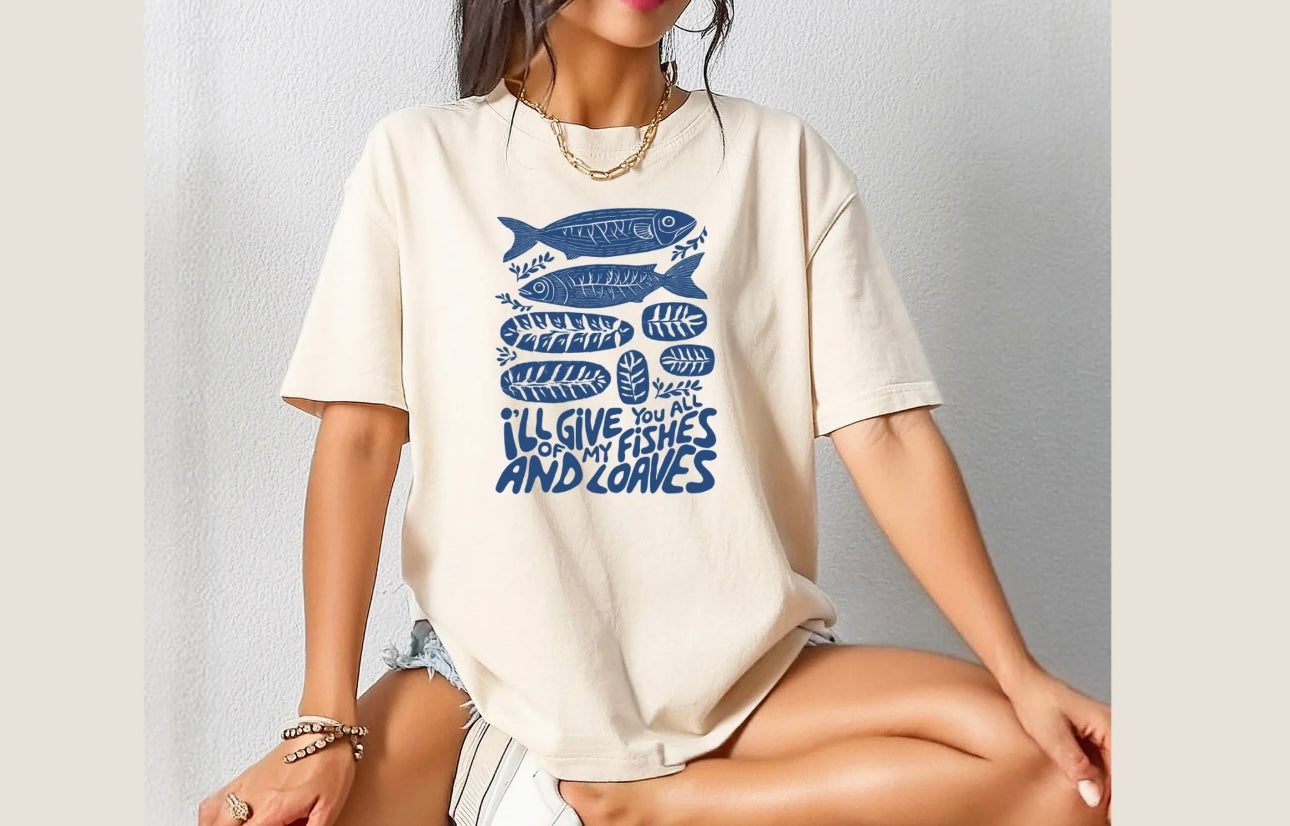 Fishes - SINGLE COLOR SCREEN PRINT