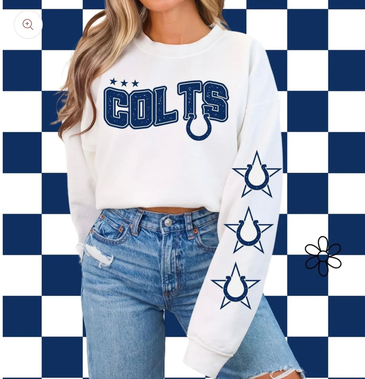 ‘Colts’ Star Sleeves ⭐️ DTF Transfer