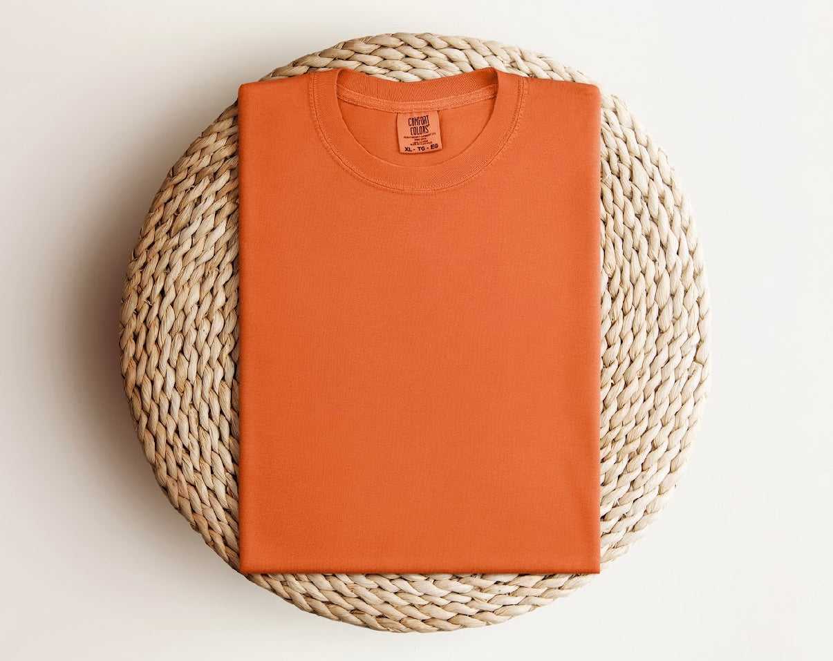 Burnt Orange Comfort Color 1717