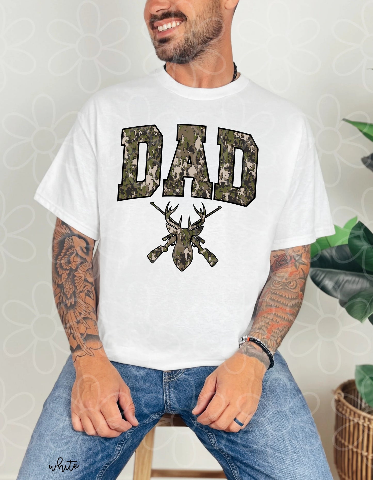 Camo Dad DTF Transfer