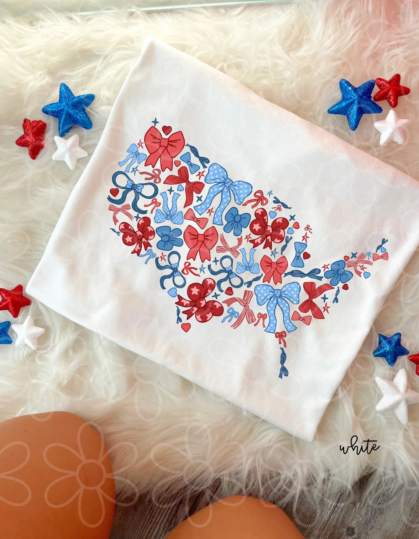 Coquette Bows United States DTF Transfer