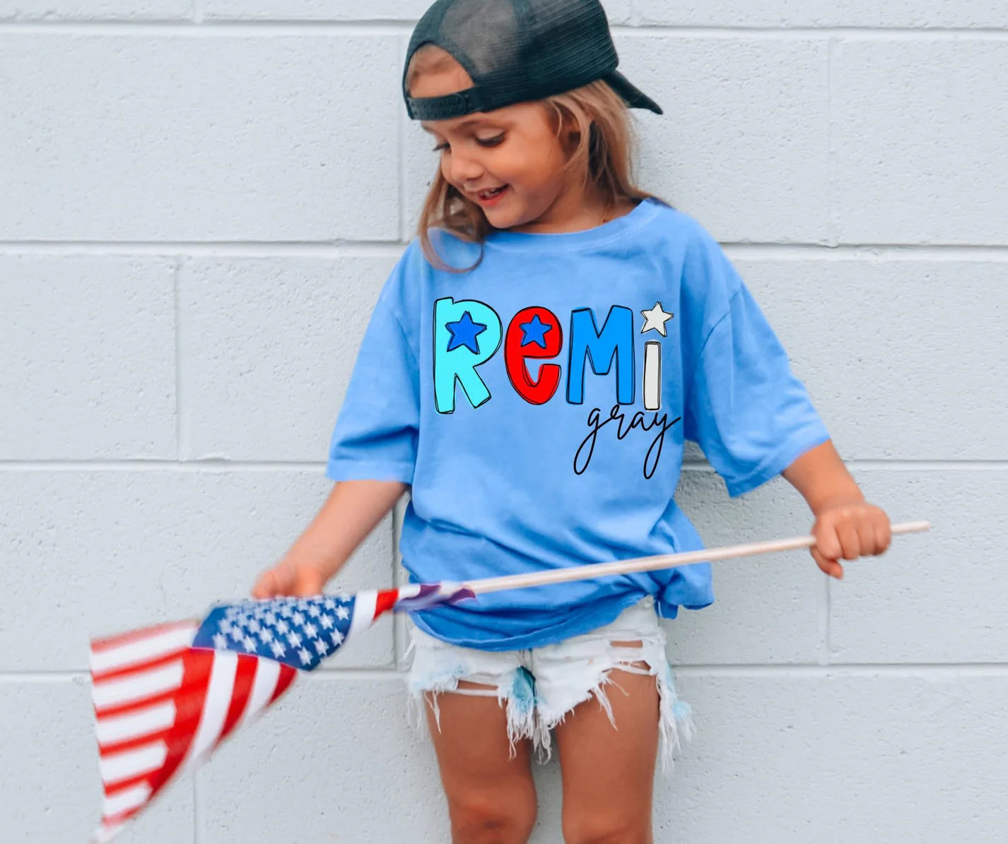 Custom 4th Of July Names DTF Transfer