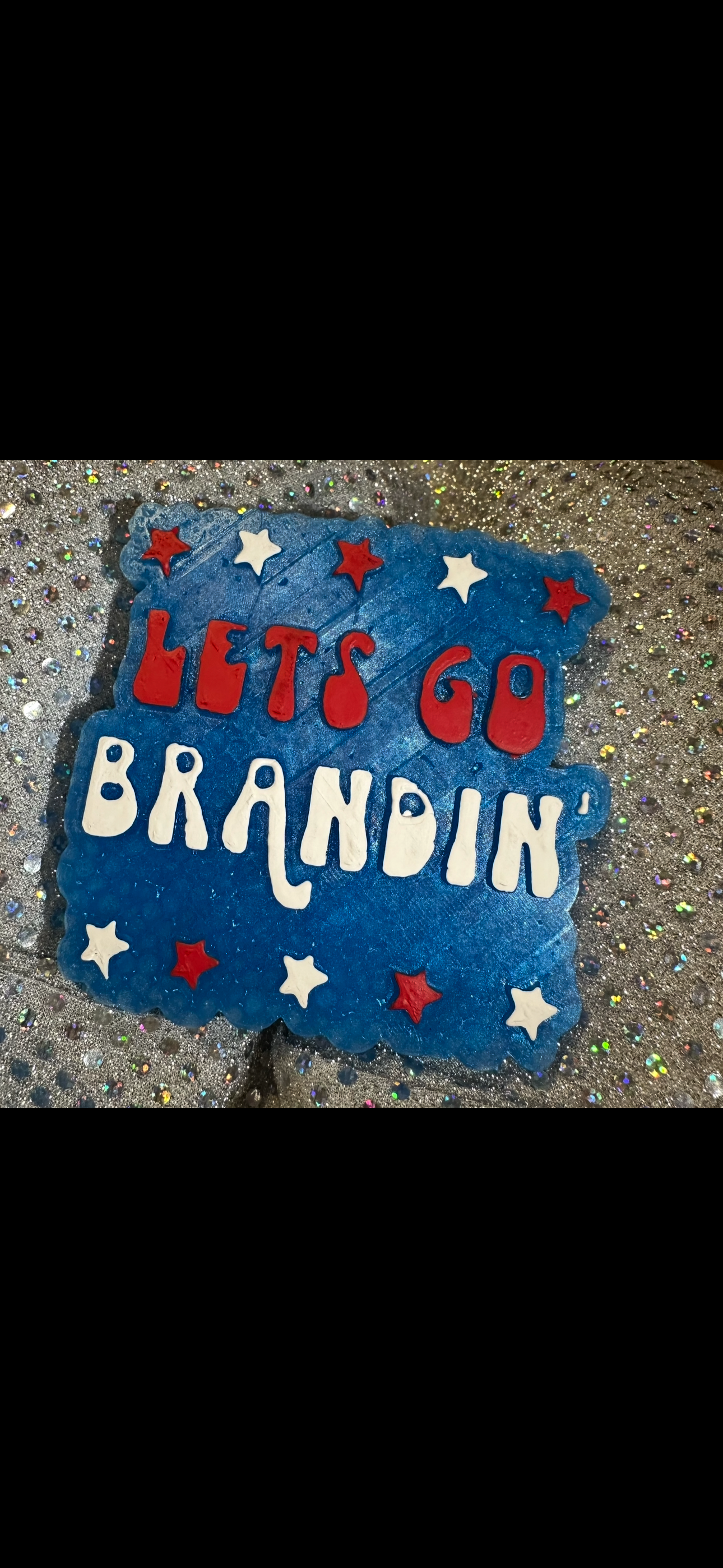 Let's Go Brandin Car Freshie