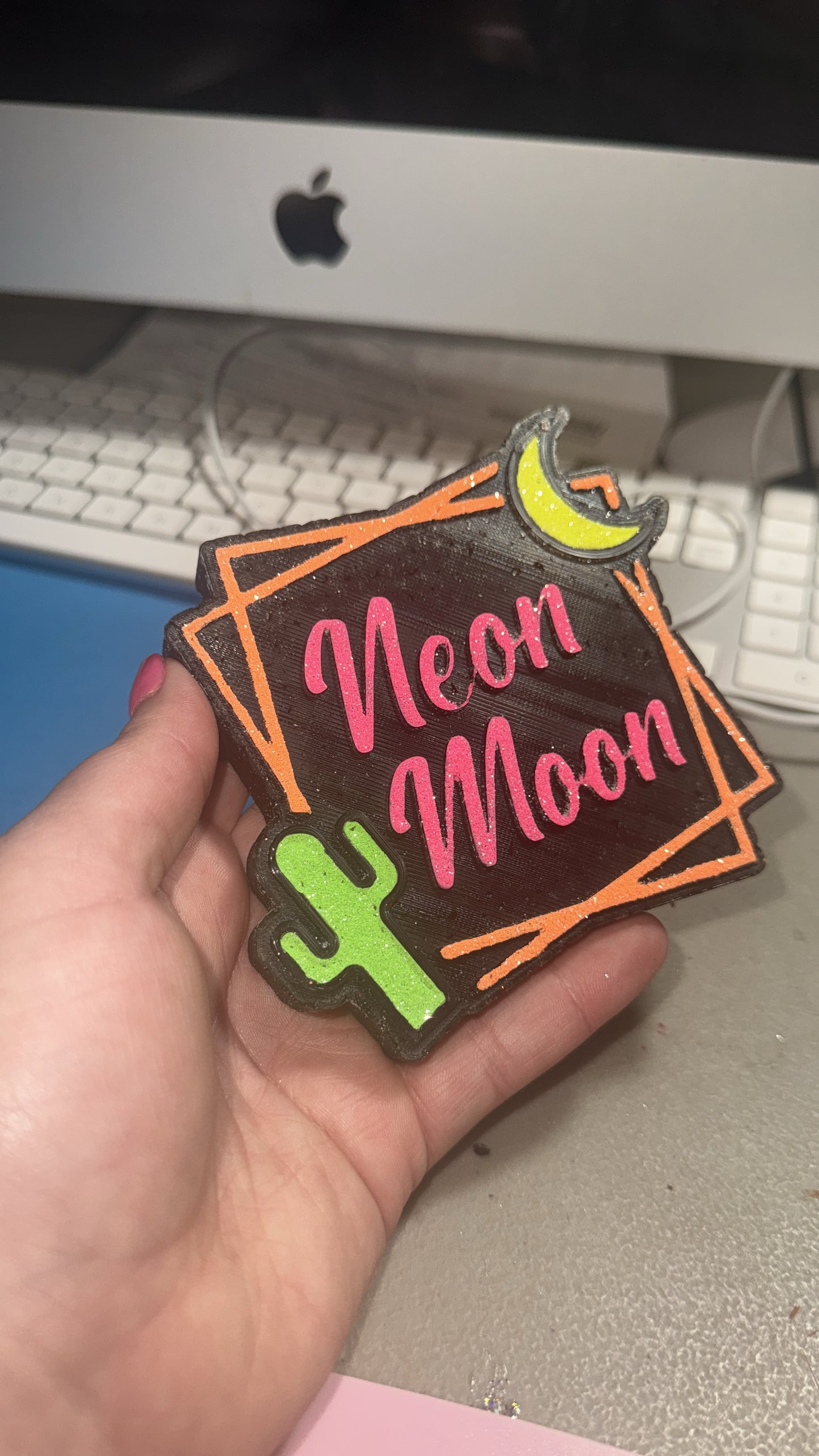 Neon Moon Square Care Freshie