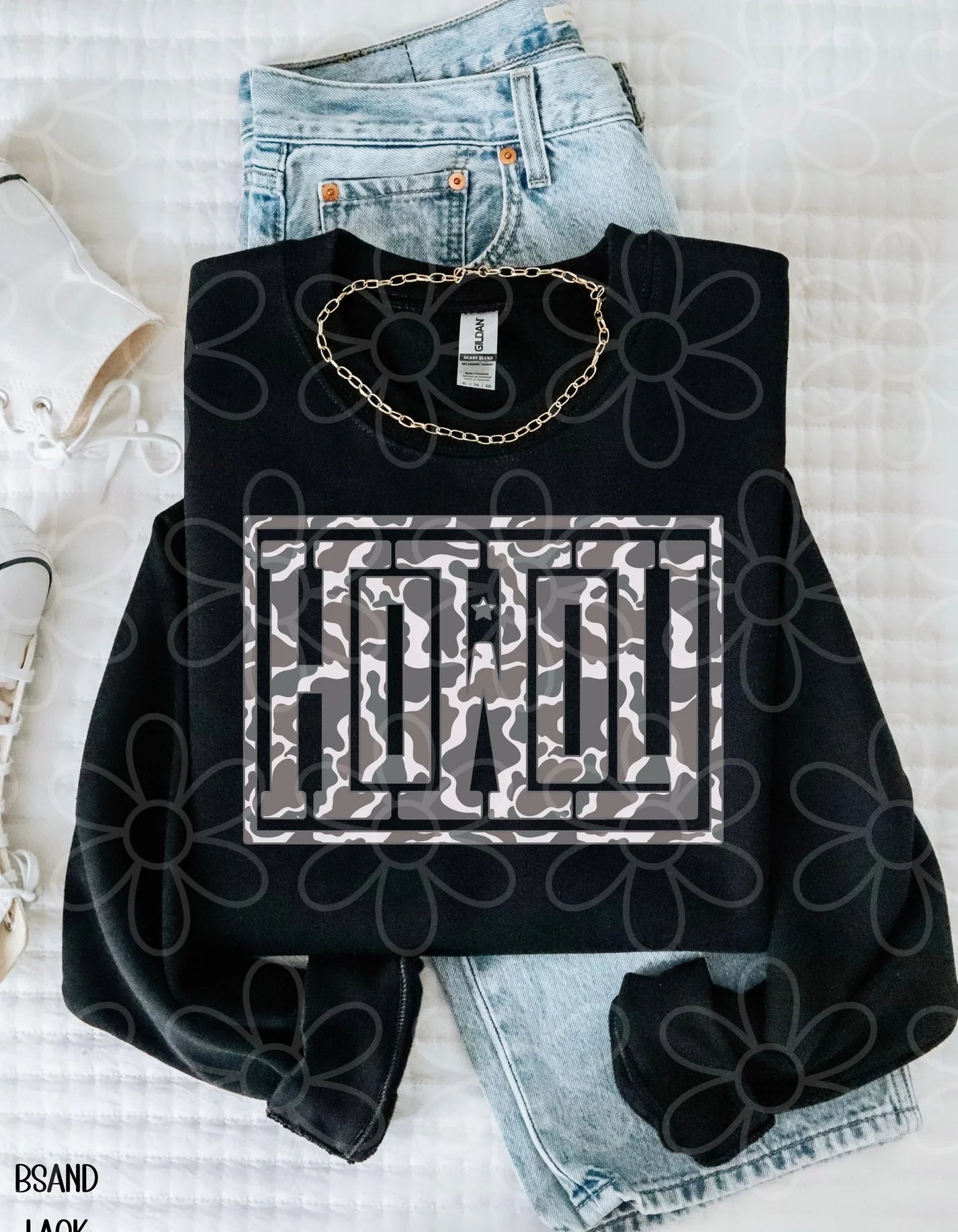 Duck Camo Howdy DTF Transfer