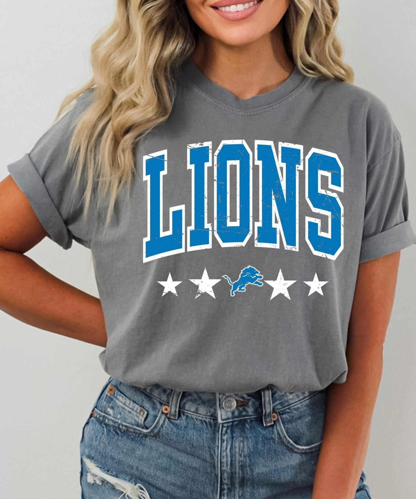 Vintage Lions DTF Transfer Only