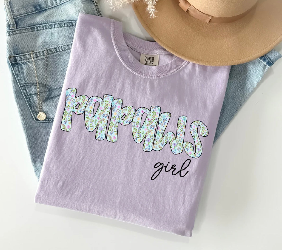 Papaw’s girl DTF Transfer Only