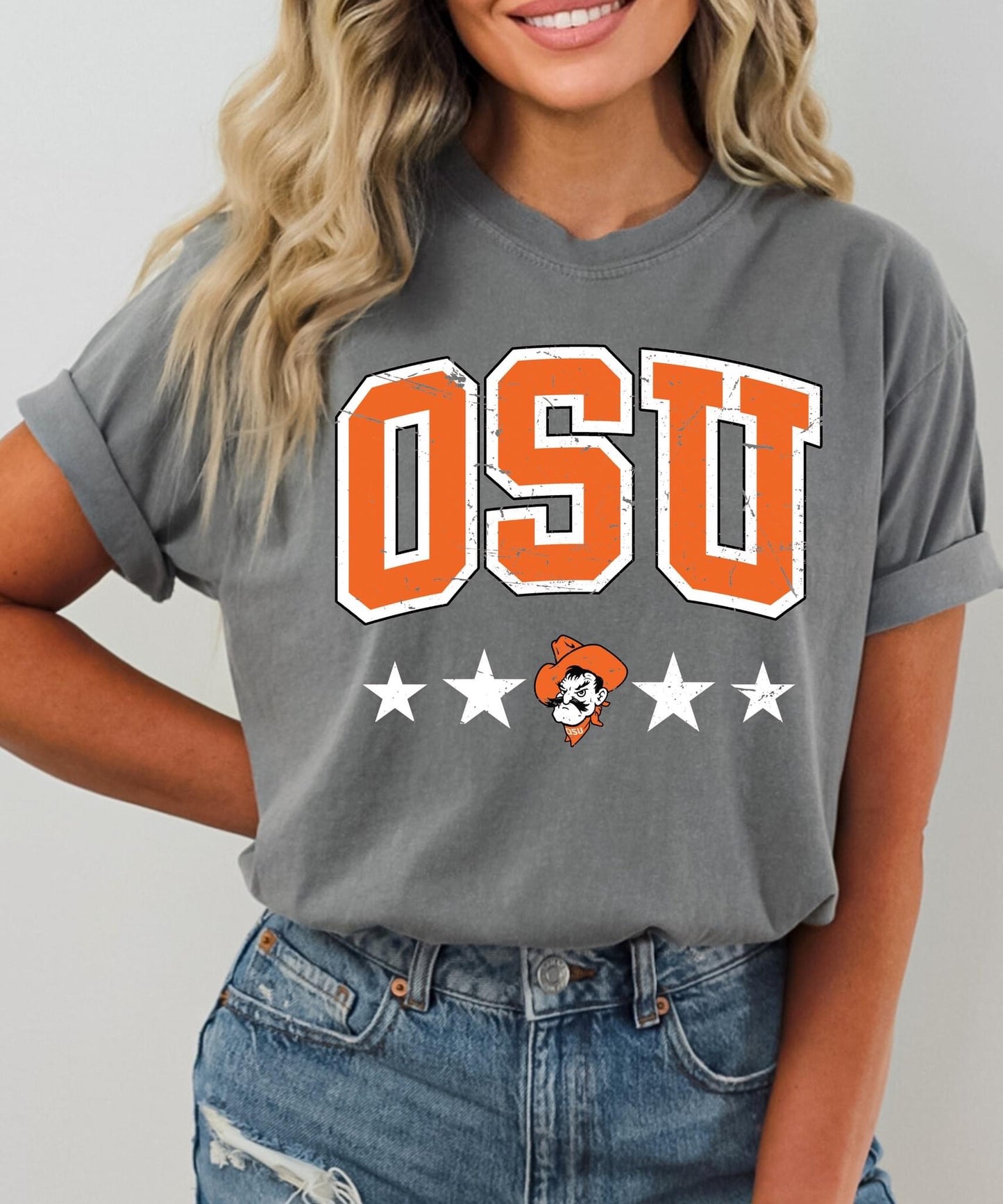 Oklahoma State Stars Tee