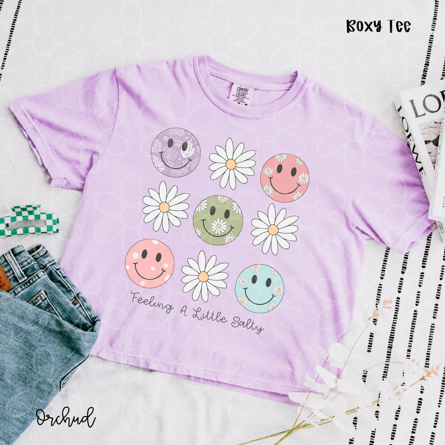 Feeling A Little Salty Smiley Coquette DTF Transfer