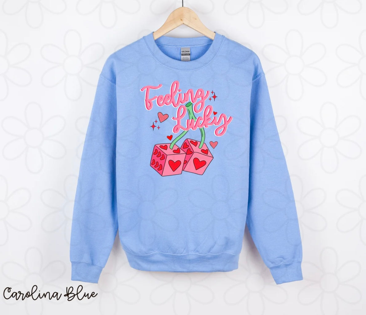 Valentine Feeling Lucky DTF Transfer