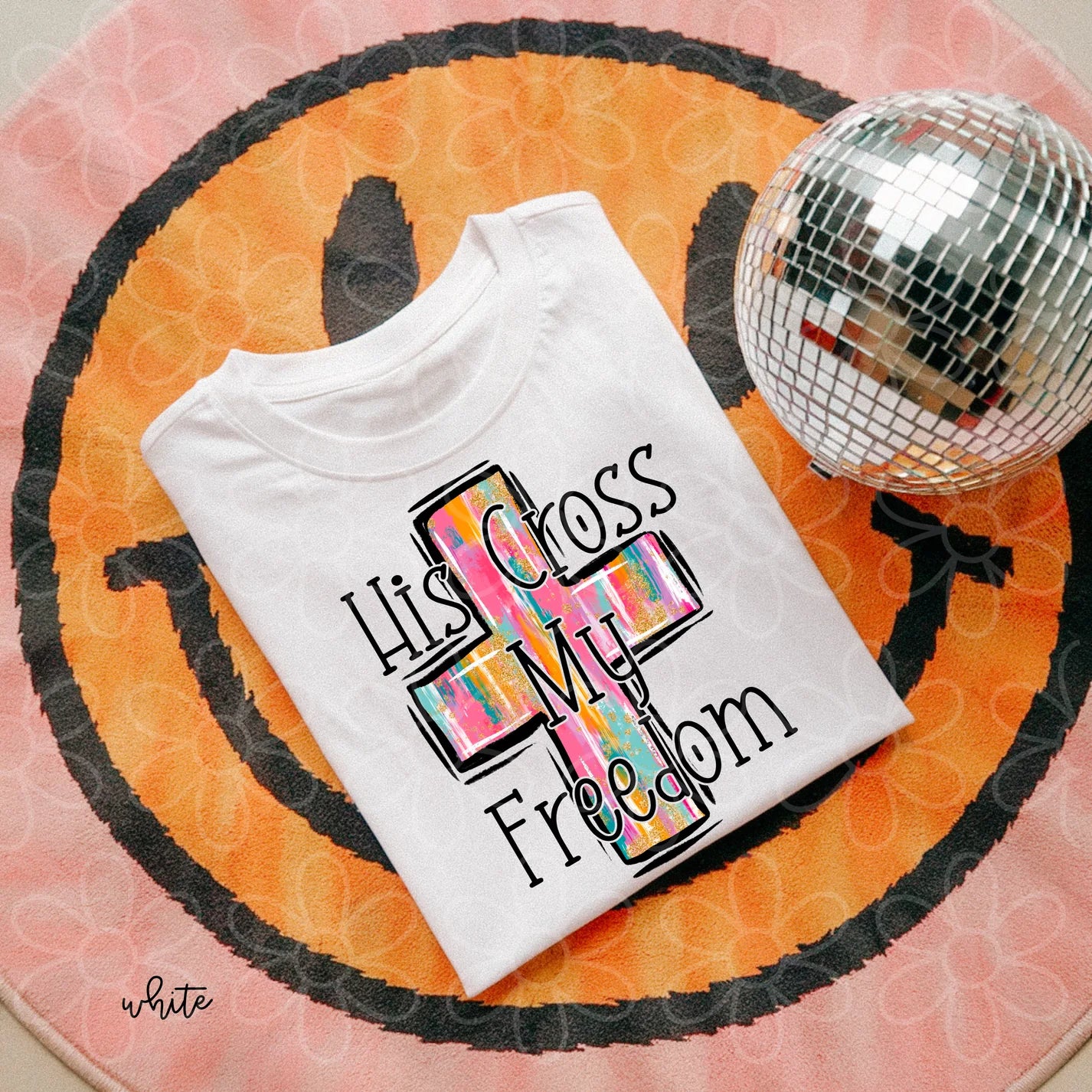 His Cross My Freedom DTF Transfer