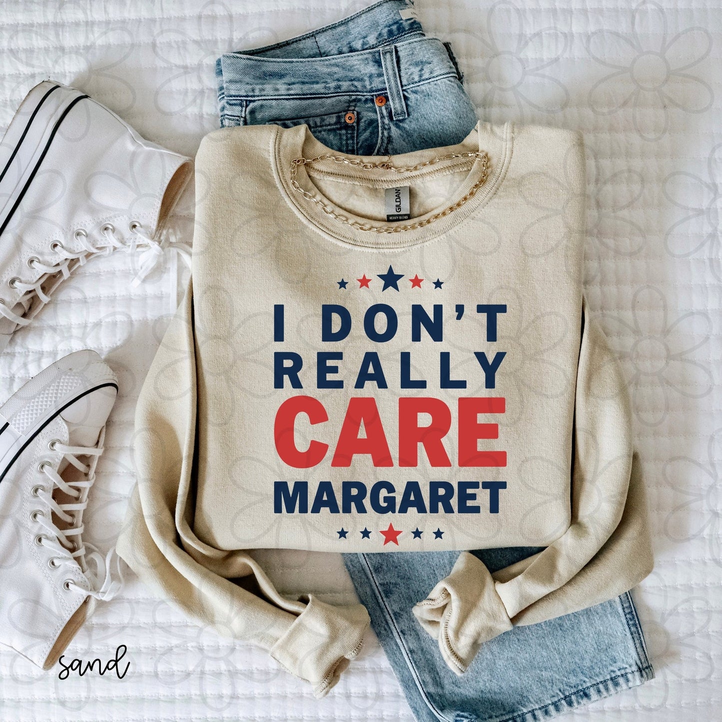 I Don't Really Care Margaret DTF Transfer