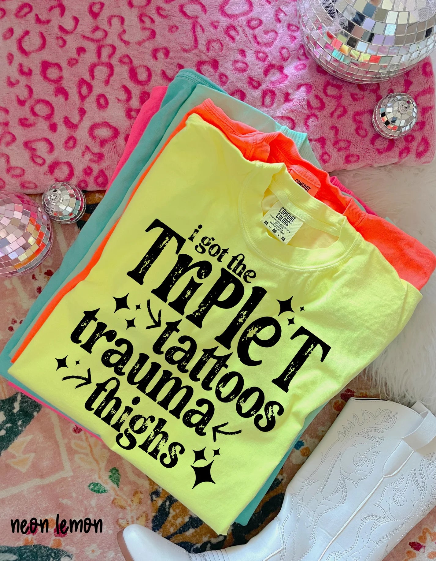 I Got The Triplet T Tattoos Trauma Thighs Tee