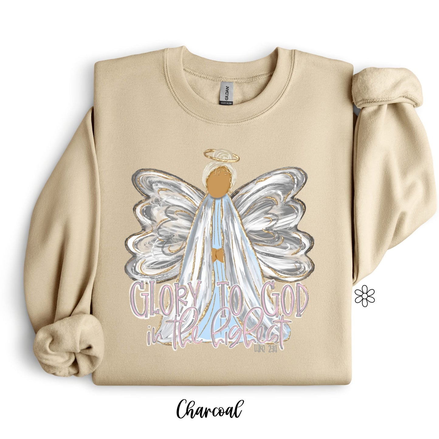 Glory To God In The Highest DTF Transfer Only