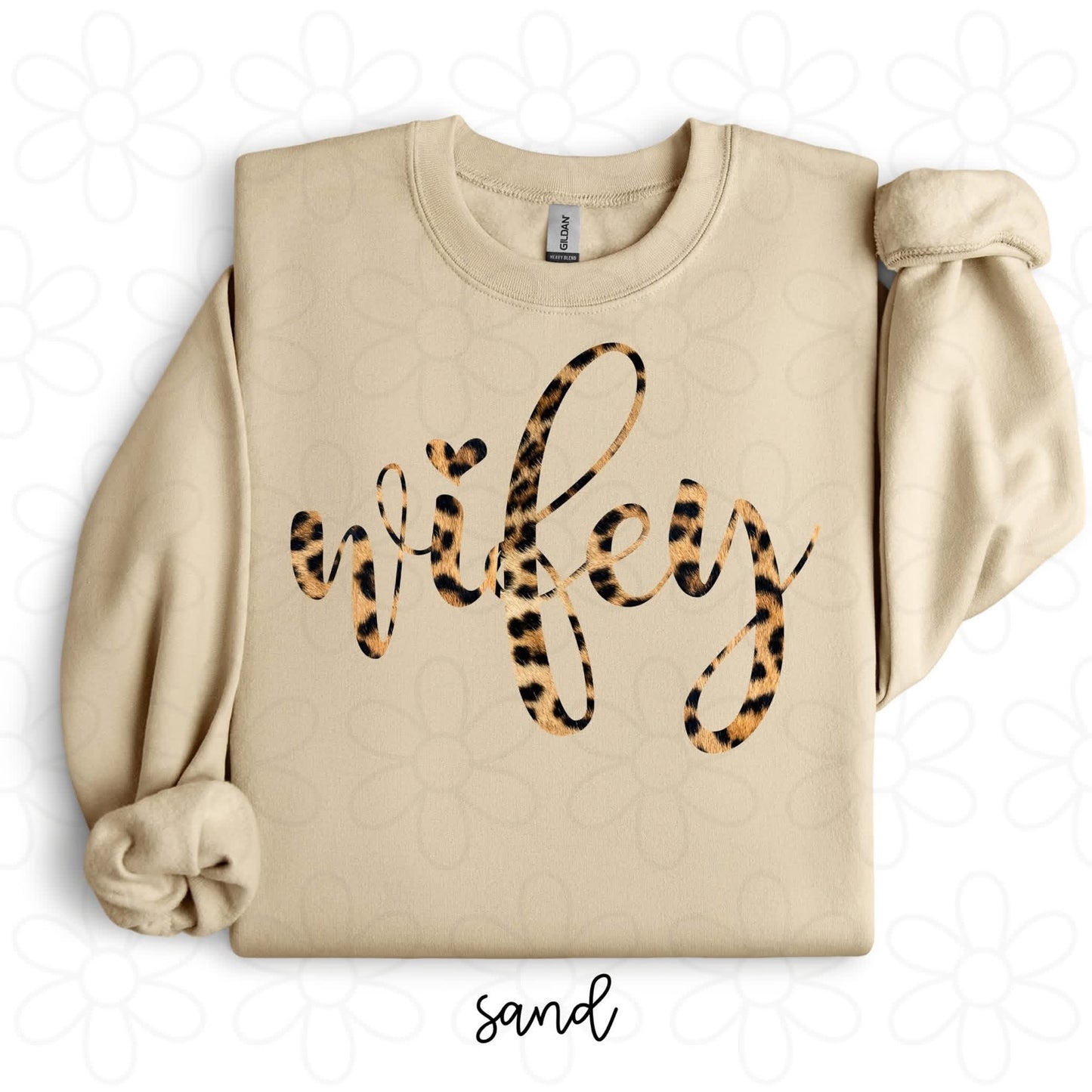 Leopard Wifey DTF Transfer