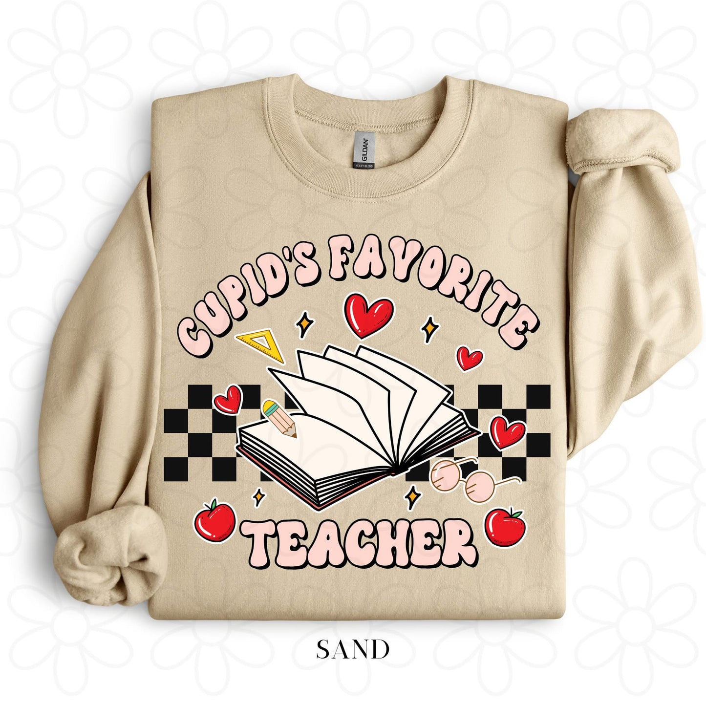 Cupid's Favorite Teacher DTF Transfer