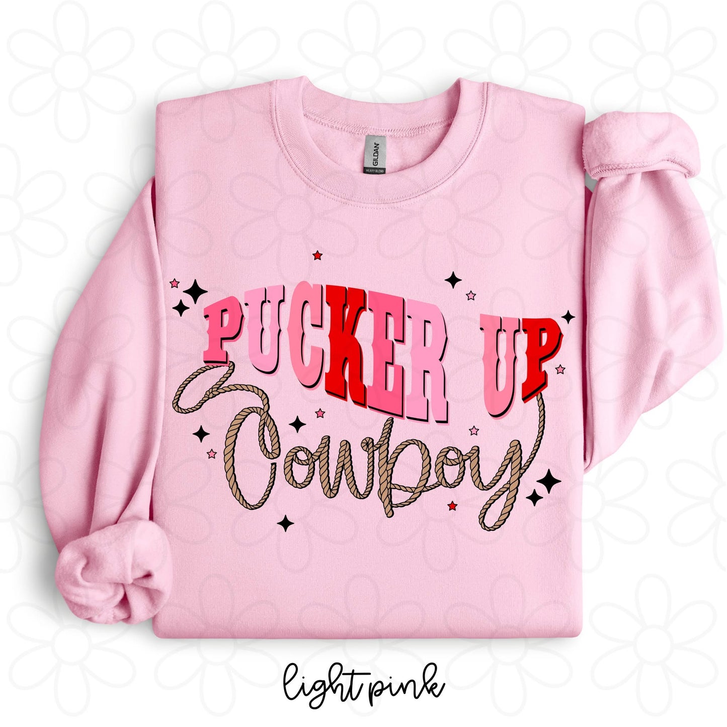 Pucker Up Cowboy DTF Transfer