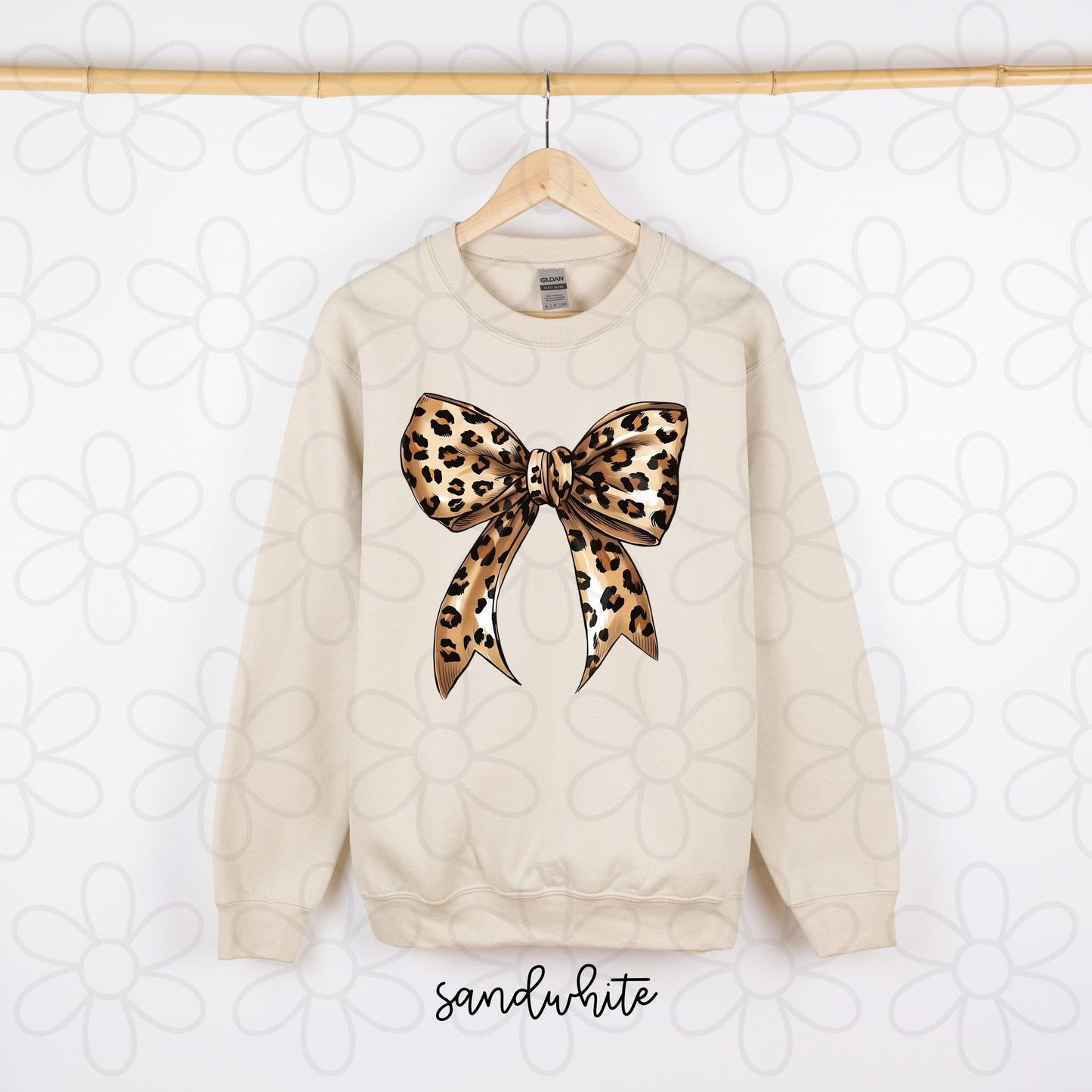 Leopard Coquette Bow DTF Transfer