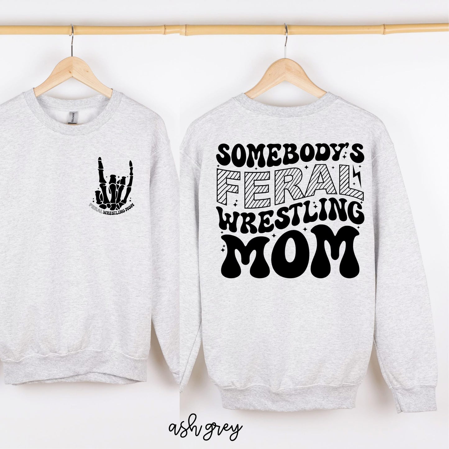 Somebody's Feral Wrestling Mom DTF Transfer