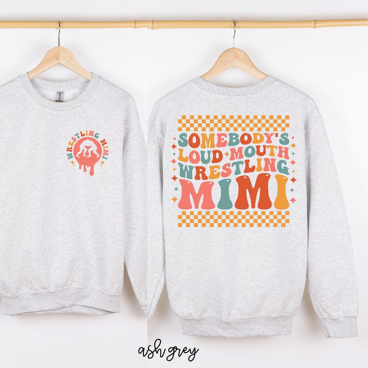 Somebody's Loud Mouth Wrestling Mimi DTF Transfer