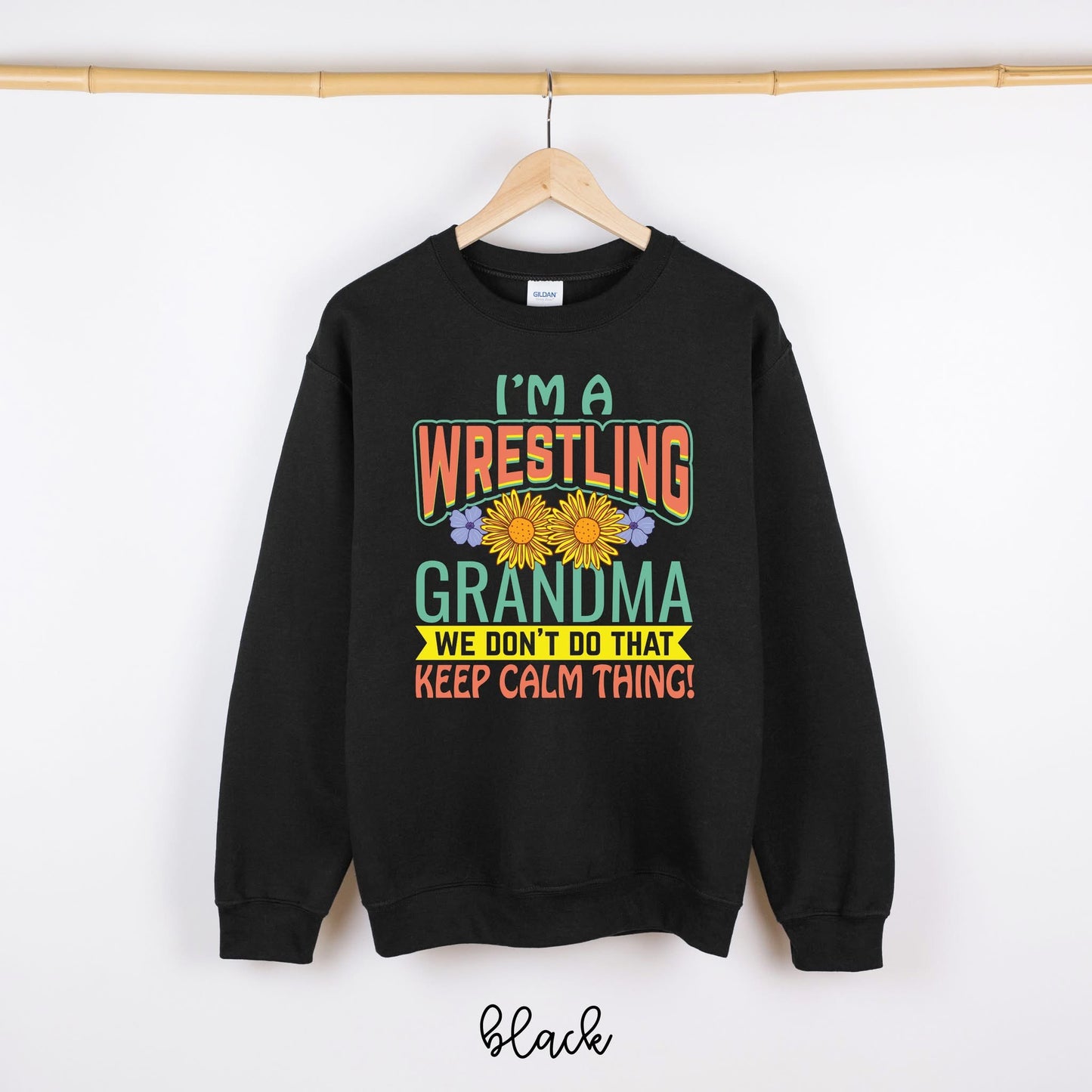 I'm A Wrestling Grandma DTF Transfer